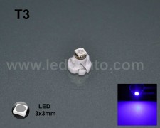 LED 3030 лампа за табло Т3 СИНЯ