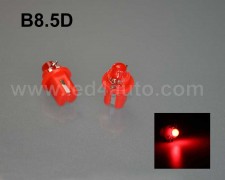 LED лампа за табло B8.5D ЧЕРВЕНА