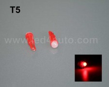 LED лампа за табло Т5 ЧЕРВЕНА