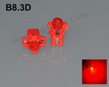LED лампа за табло B8.3D ЧЕРВЕНА