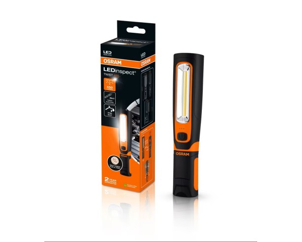 LED акумулаторна работна лампа OSRAM LEDINSPECT TWIST 450